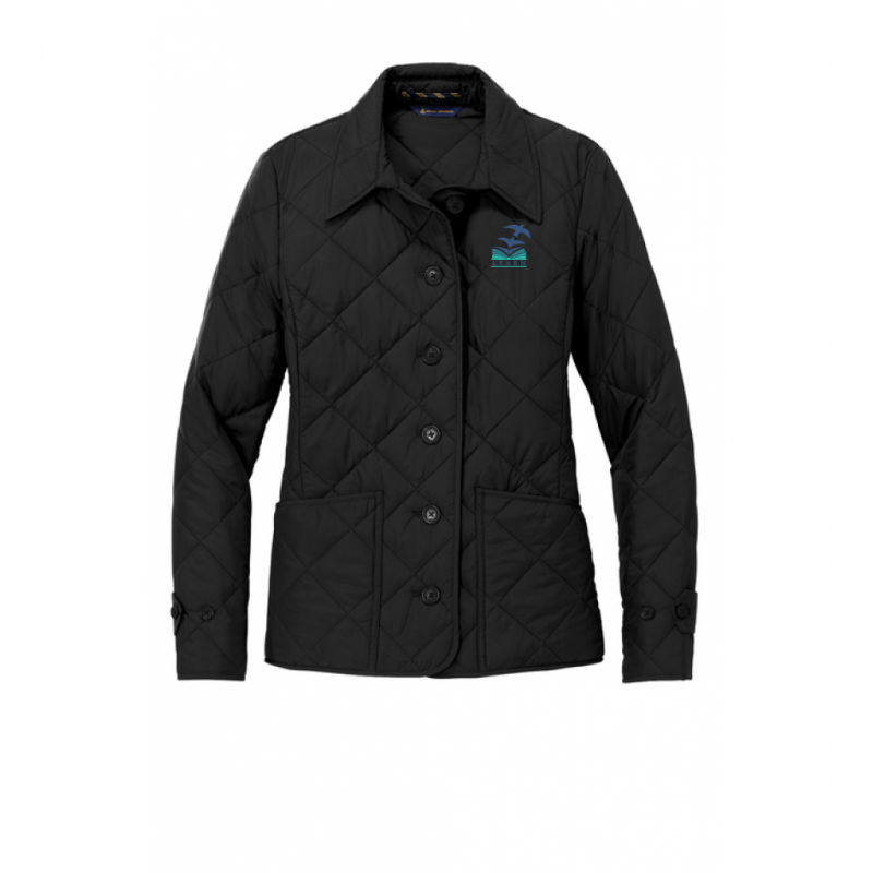 LK12 Ladies Quilted Jacket Black