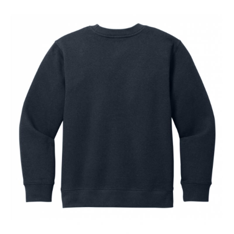 LK12 Unisex Fleece Crewneck Navy