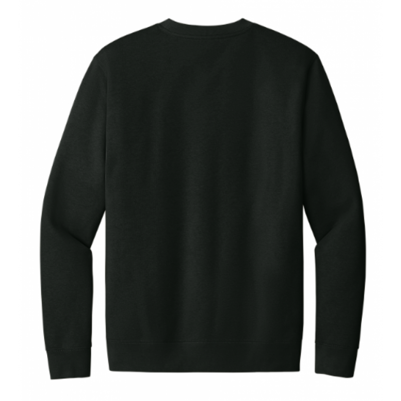LK12 Unisex Fleece Crewneck Black
