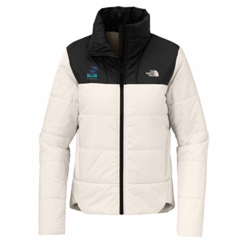 LK12 Women's Insulated Puffer Jacket Off White