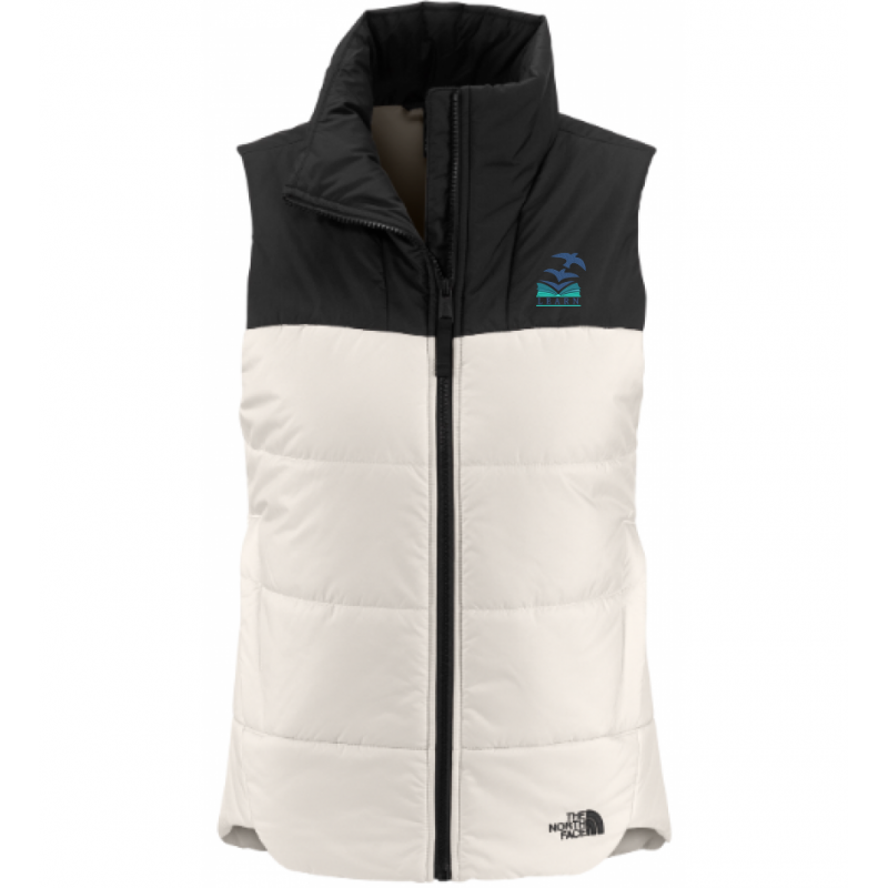 LK12 Women's Insulated Puffer Vest Off White