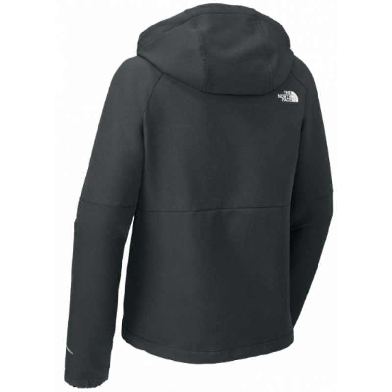 LK12 Women's Hooded Soft Shell Jacket Dark Grey