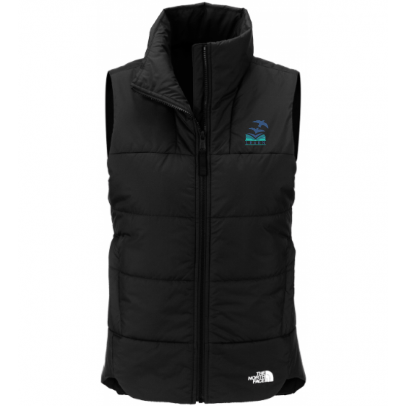 LK12 Women's Insulated Puffer Vest Black